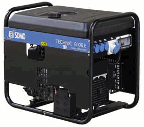 Technic 9000 TE, Бензиновый генератор SDMO Technic 9000 TE